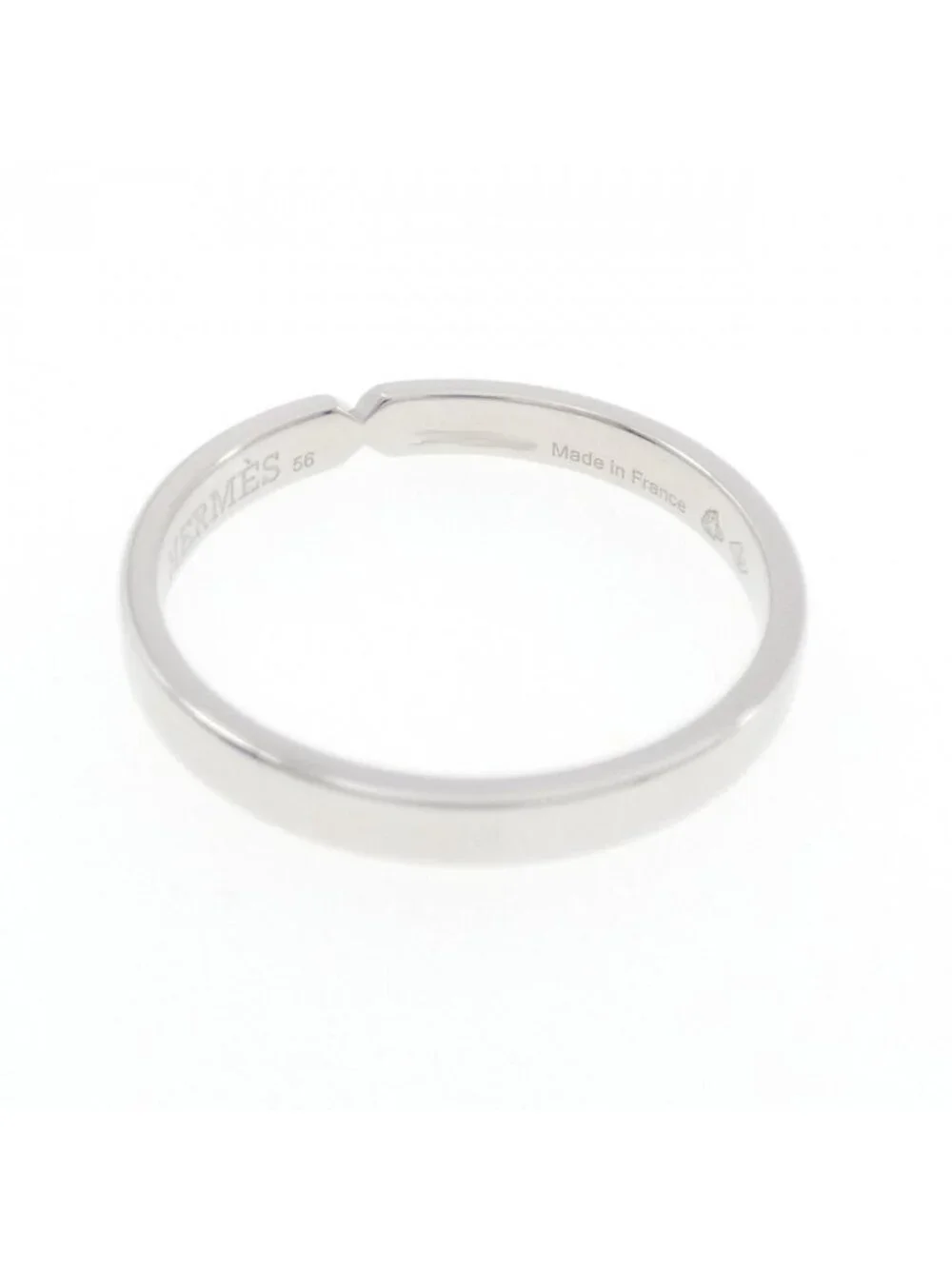 Hermes Kelly Ring Silver